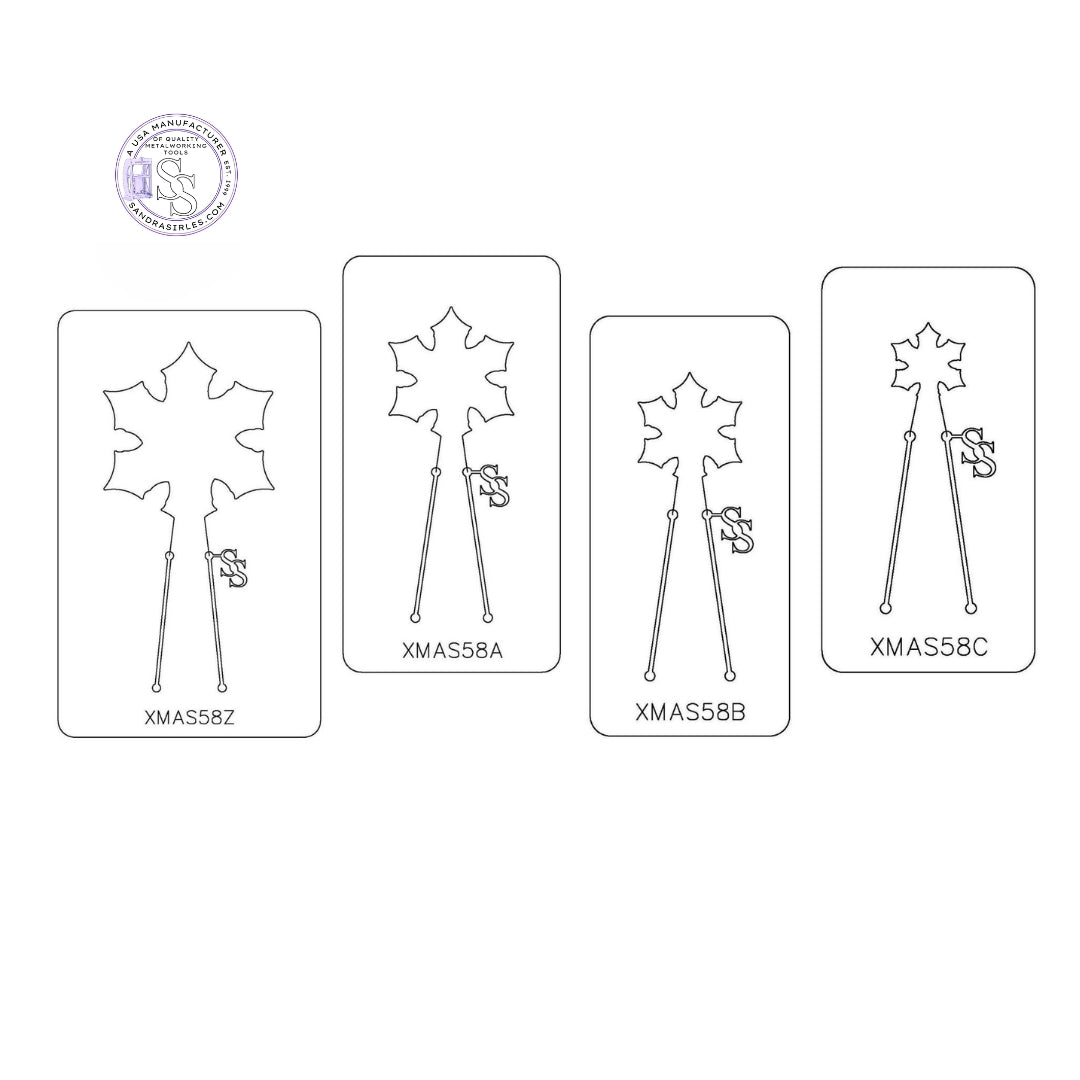 PANCAKE DIE XMAS58 SNOWFLAKE 9